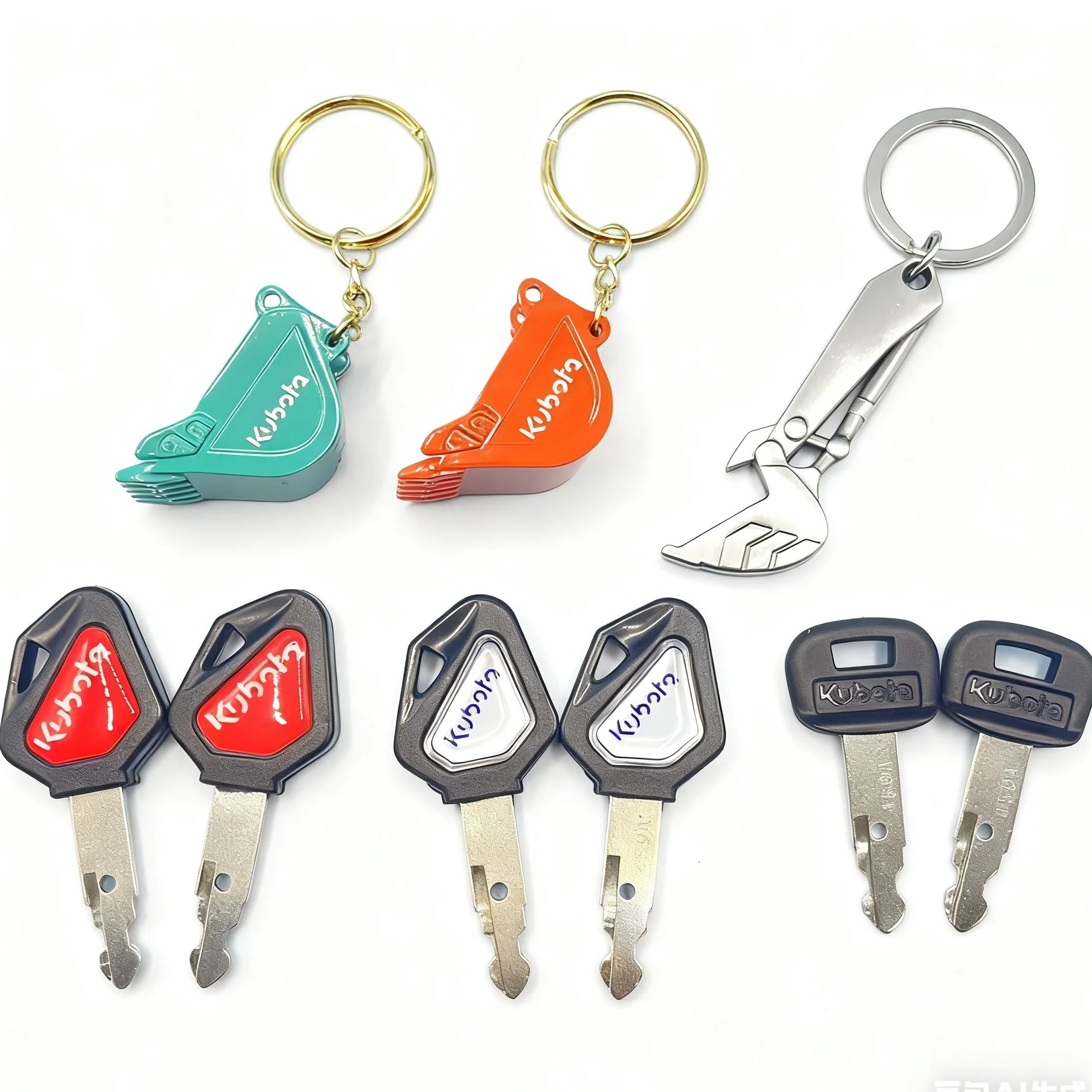 Heavy Equipment Keychain - 2 قطعة المعدات الثقيلة 459A مفتاح