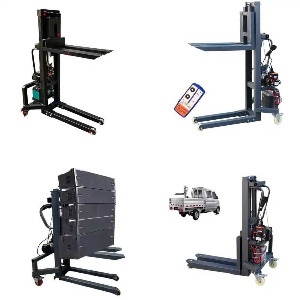 Electric Forklift - رافعة شوكية كهربائية محمولة بارتفاع قابل