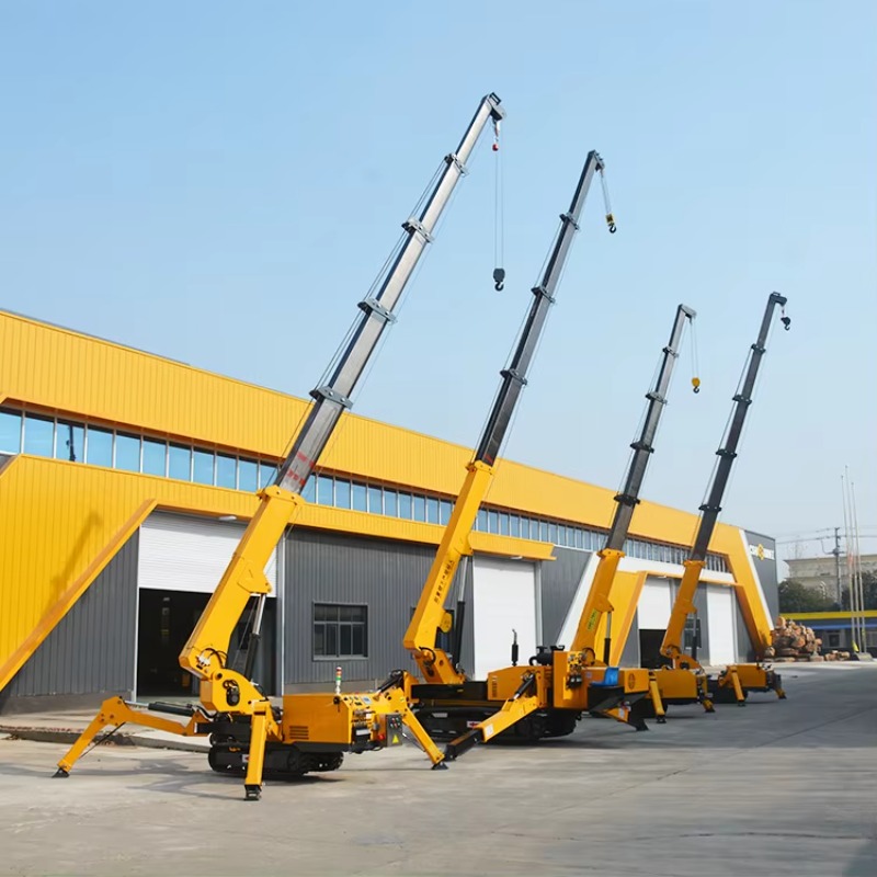 Heavy Equipment For Construction - رافعة عنكبوتية هيدروليكية 8 طن، رافعة