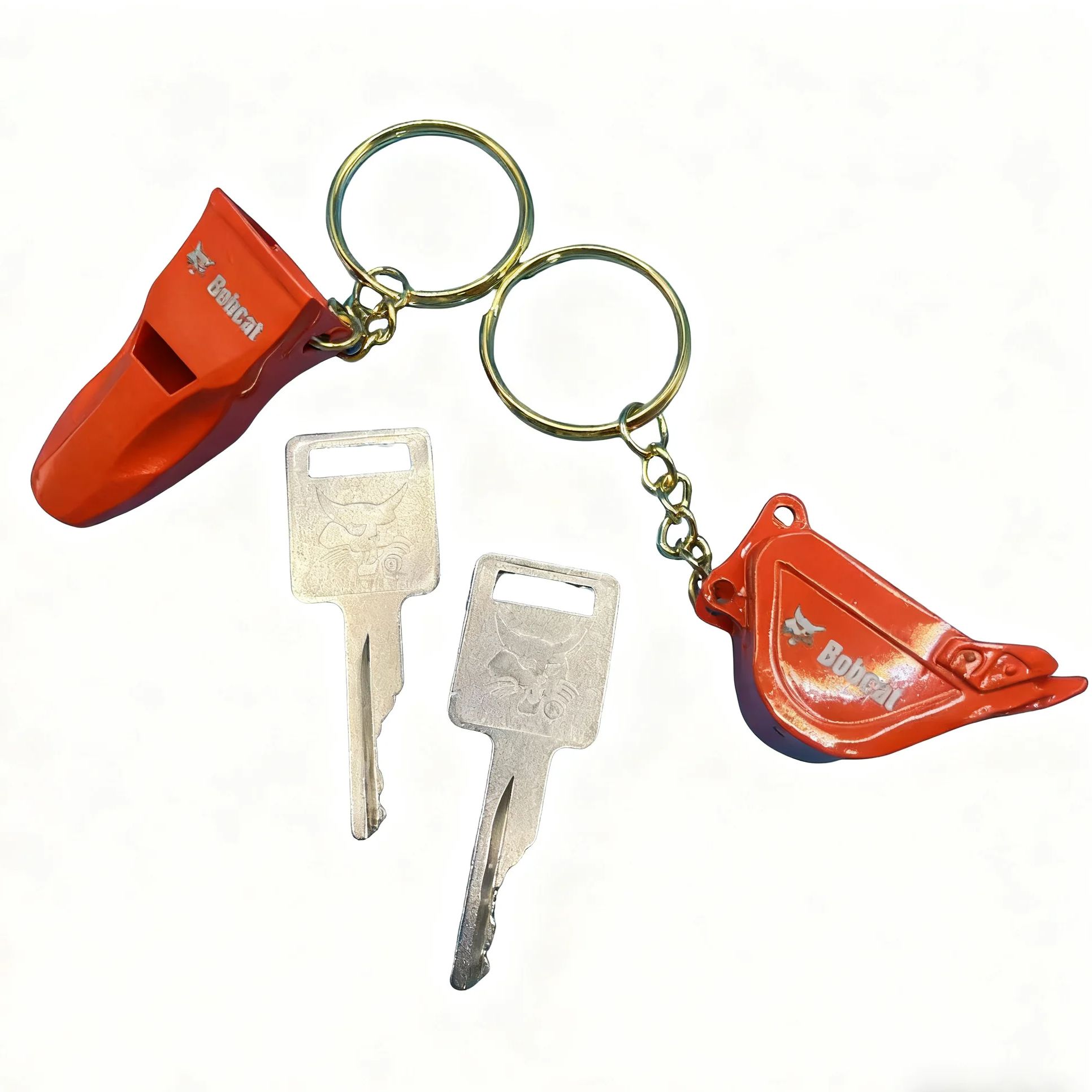 Heavy Equipment Keychain - 2 قطعة D250 مفاتيح الإشعال 6693241