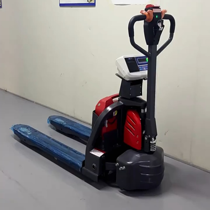 Electric Forklift - رافعة شوكية كهربائية مع ميزان وطابعة