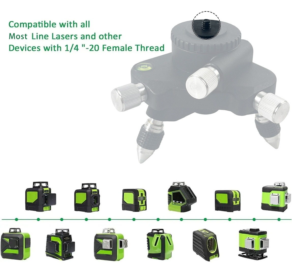 قوس دوران قابل للتعديل مستوى ا - مراجعة Laser Level Rotary وسعره