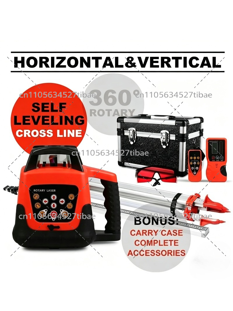 جهاز ليزر دوار ذاتي التسوية بش - مراجعة Laser Level Rotary وسعره