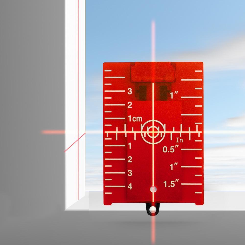 لوحة استهداف للبطاقات لمستوى ا - مراجعة Laser Level Rotary وسعره