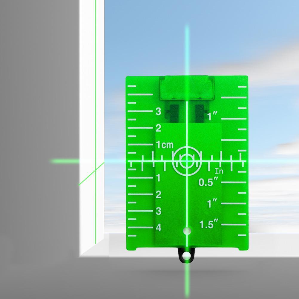 لوحة استهداف للبطاقات لمستوى ا - مراجعة Laser Level Rotary وسعره