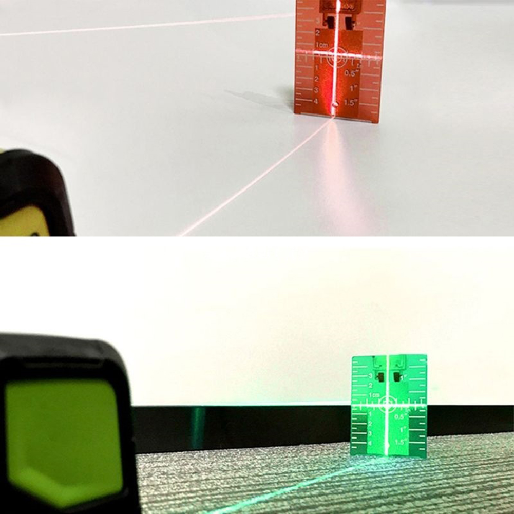 لوحة استهداف للبطاقات لمستوى ا - مراجعة Laser Level Rotary وسعره